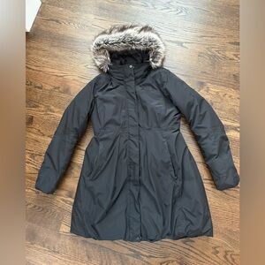 The North Face Women's Black Ski Jacket with Fur Hood